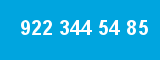 922 344 54 85 922 344 54 85